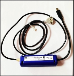Адаптер связи USB-совместимый и кабель соединительный для подключения регистраторов к ПК [магнитный телефонный]
