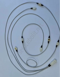 Семиэлектродный трехканальный кабель соединительный для подключения электродов электрокардиографических